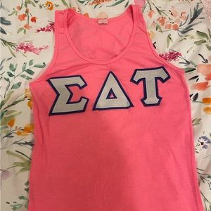 Letters tank top